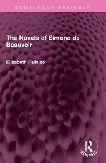 Cover of The Novels of Simone de Beauvoir