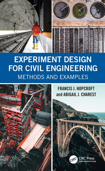 Cover of Experiment Design for Civil Engineering