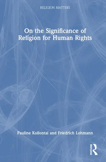 Cover of On the Significance of Religion for Human Rights