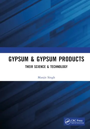 Cover of Gypsum and Gypsum Products