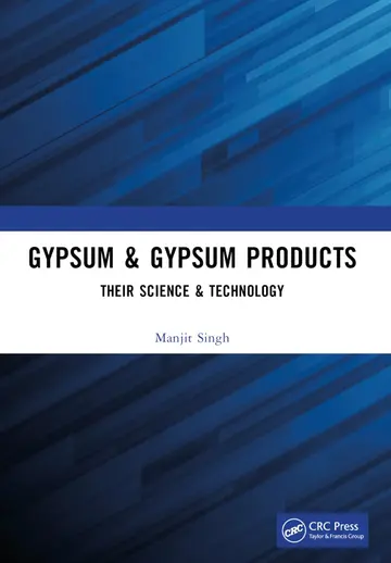 Cover of Gypsum & Gypsum Products