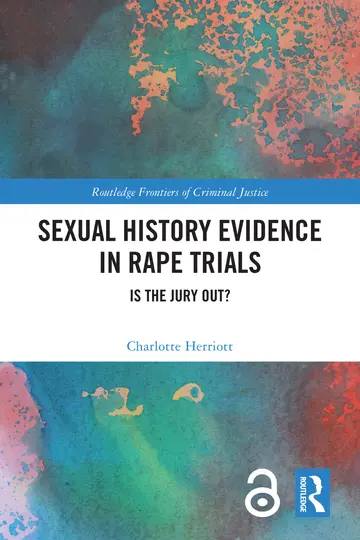 Cover of Sexual History Evidence in Rape Trials