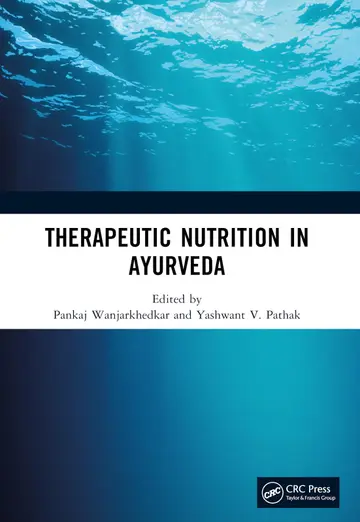 Cover of Therapeutic Nutrition in Ayurveda