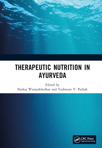 Cover of Therapeutic Nutrition in Ayurveda