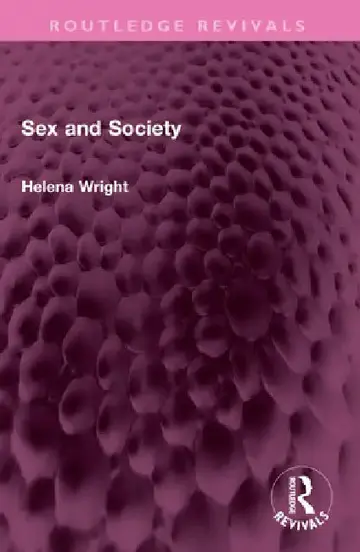 Cover of Sex and Society