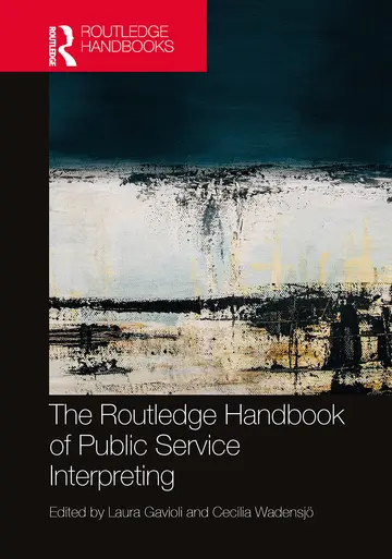 Cover of The Routledge Handbook of Public Service Interpreting