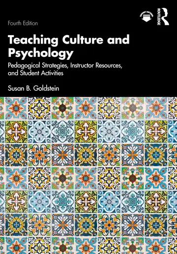 Cover of Teaching Culture and Psychology