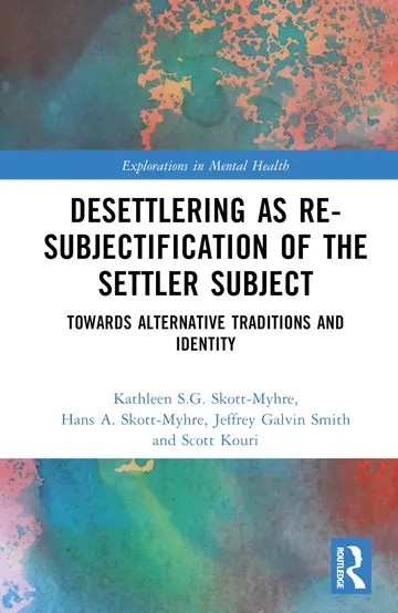 Cover of Desettlering as Re-subjectification of the Settler Subject