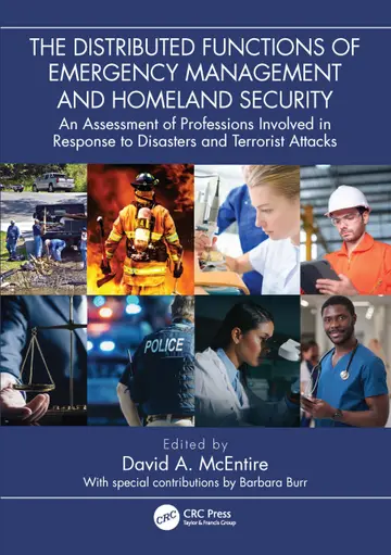 Cover of The Distributed Functions of Emergency Management and Homeland Security