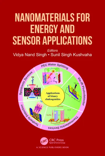 Cover of Nanomaterials for Energy and Sensor Applications