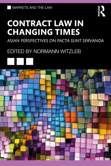 Cover of Contract Law in Changing Times