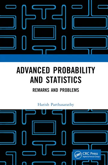 Cover of Advanced Probability and Statistics