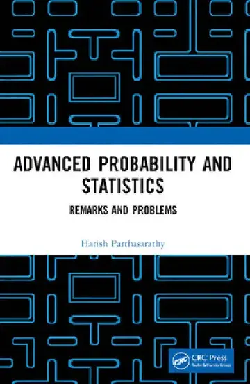 Cover of Advanced Probability and Statistics