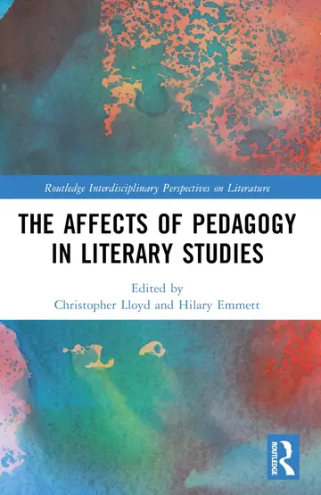 Cover of The Affects of Pedagogy in Literary Studies