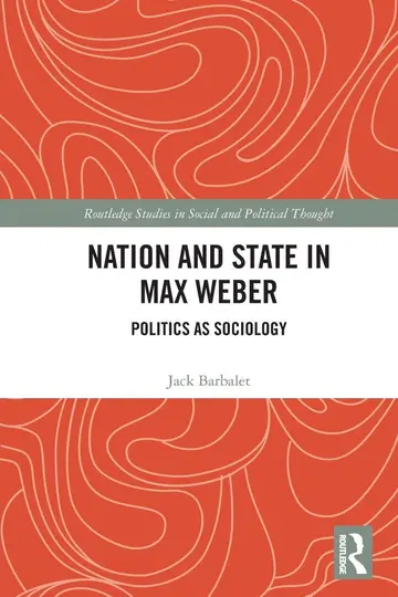 Cover of Nation and State in Max Weber