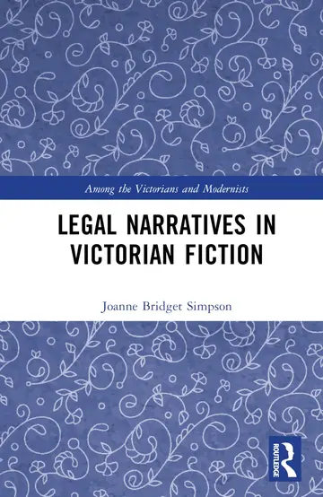 Cover of Legal Narratives in Victorian Fiction