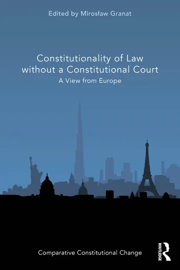 Cover of Constitutionality of Law Without a Constitutional Court