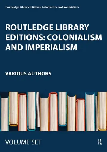 Cover of Colonialism and Imperialism