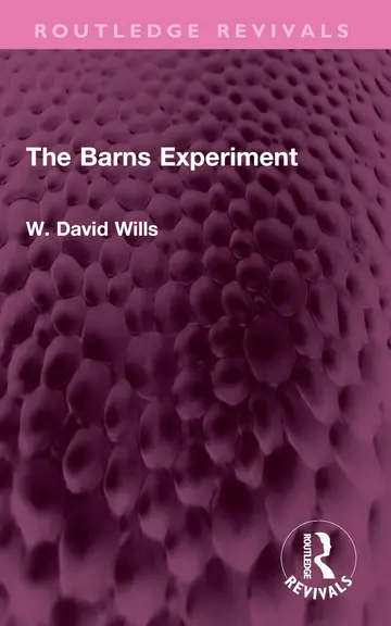 Cover of The Barns Experiment