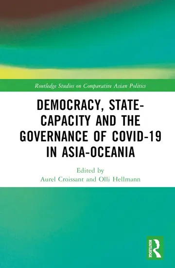 Cover of Democracy, State Capacity and the Governance of COVID-19 in Asia-Oceania