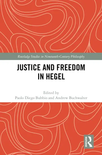 Cover of Justice and Freedom in Hegel