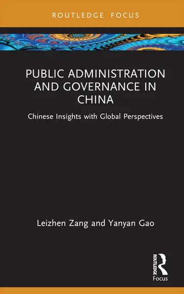 Cover of Public Administration and Governance in China