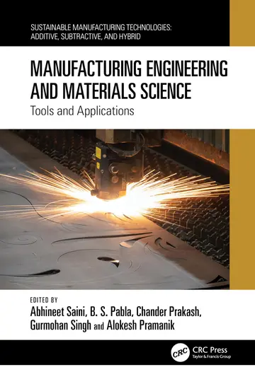 Cover of Manufacturing Engineering and Materials Science