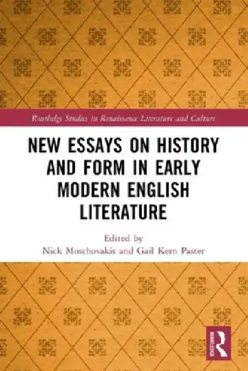 Cover of New Essays on History and Form in Early Modern English Literature