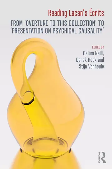 Cover of Reading Lacan’s Écrits