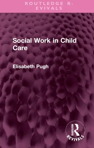 Cover of Social Work in Child Care