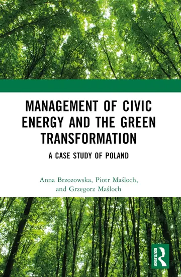 Cover of Management of Civic Energy and the Green Transformation