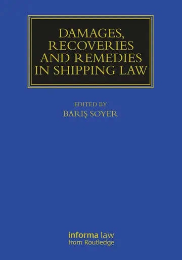 Cover of Damages, Recoveries and Remedies in Shipping Law