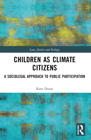 Cover of Children as Climate Citizens