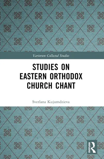 Cover of Studies on Eastern Orthodox Church Chant