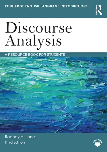 Cover of Discourse Analysis
