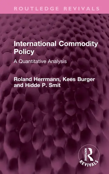 Cover of International Commodity Policy