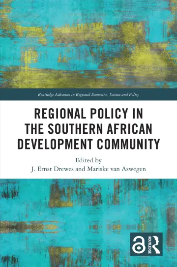 Cover of Regional Policy in the Southern African Development Community