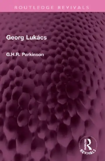Cover of Georg Lukács