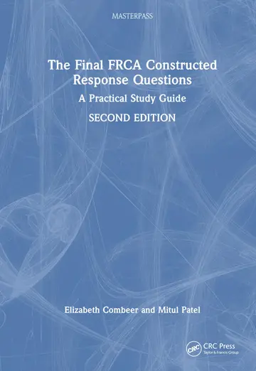 Cover of The Final FRCA Constructed Response Questions