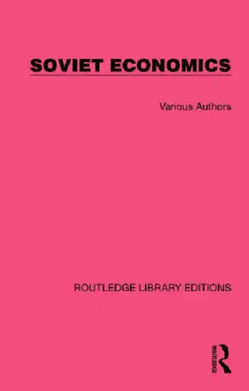 Cover of Soviet Economics