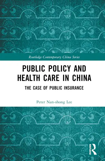 Cover of Public Policy and Health Care in China