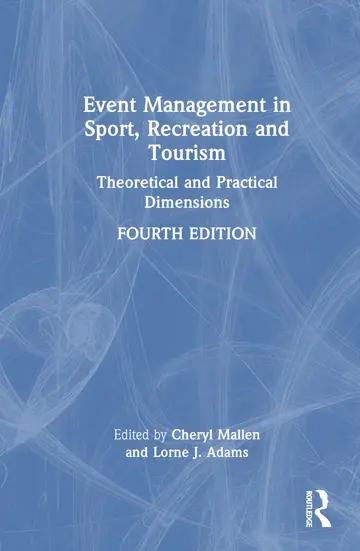 Cover of Event Management in Sport, Recreation, and Tourism