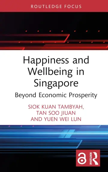 Cover of Happiness and Wellbeing in Singapore