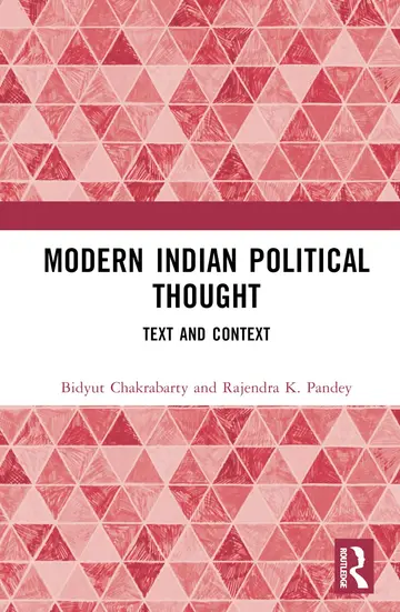 Cover of Modern Indian Political Thought