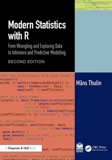 Cover of Modern Statistics with R