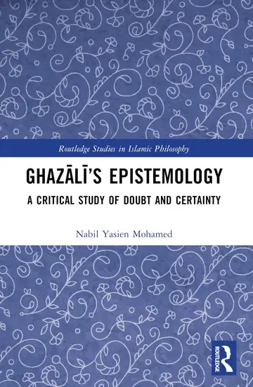 Cover of Ghazali’s Epistemology