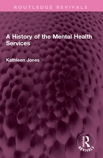 Cover of A History of the Mental Health Services