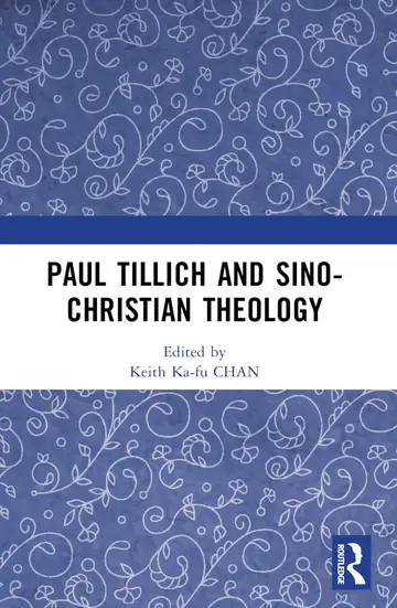 Cover of Paul Tillich and Sino-christian Theology