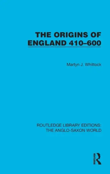 Cover of The Origins of England 410–600