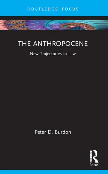 Cover of The Anthropocene